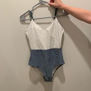 One piece bathing suit